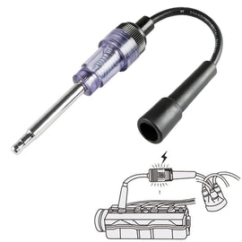 DC 12V Ignition Test Instrument Spark Plug Ignition Detector Auto Diagnostic Test Tool, Ignition Test Instrument
