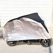 Load image into Gallery viewer, 190T Polyester Taffeta All Season Waterproof Sun Motorcycle Mountain Bike Cover Dust &amp; Anti-UV Outdoor Camouflage Bicycle Protector, Size: XL, Size: XL, Size: M, Size: L, Size: S