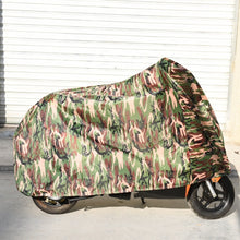 Load image into Gallery viewer, 190T Polyester Taffeta All Season Waterproof Sun Motorcycle Mountain Bike Cover Dust &amp; Anti-UV Outdoor Camouflage Bicycle Protector, Size: XL, Size: XL, Size: M, Size: L, Size: S