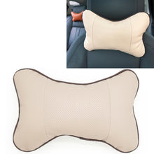 Load image into Gallery viewer, Four Seasons Breathable Leather Surface Car Neck Pillow Head Pillow, CMS5413A, CMS5413B, CMS5413C, CMS5413D, CMS5413E, CMS5413F