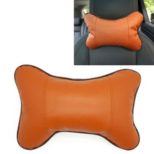 Load image into Gallery viewer, Four Seasons Breathable Leather Surface Car Neck Pillow Head Pillow, CMS5413A, CMS5413B, CMS5413C, CMS5413D, CMS5413E, CMS5413F