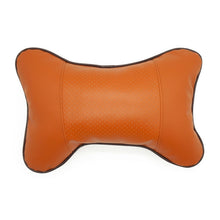 Load image into Gallery viewer, Four Seasons Breathable Leather Surface Car Neck Pillow Head Pillow, CMS5413A, CMS5413B, CMS5413C, CMS5413D, CMS5413E, CMS5413F