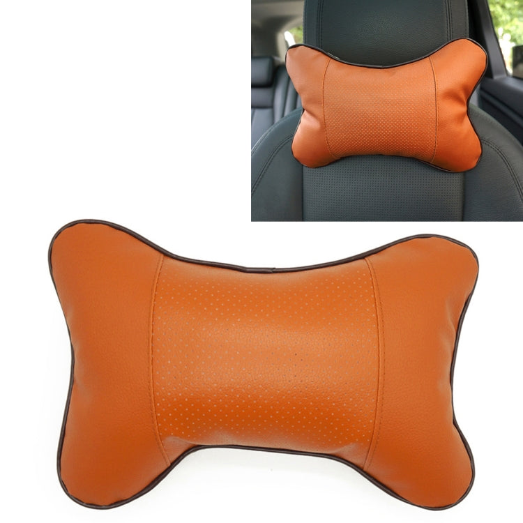 Four Seasons Breathable Leather Surface Car Neck Pillow Head Pillow, CMS5413A, CMS5413B, CMS5413C, CMS5413D, CMS5413E, CMS5413F