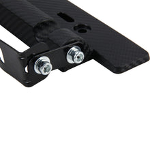 Load image into Gallery viewer, Car License Double Adjust Carbon Number Plate Adjustable Carbon Lead Plate Frame Holder Universal License Plate Holder Car Accessories, TM-302