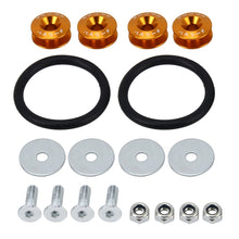Load image into Gallery viewer, 4 PCS Car Modified Screw Gaskets Bodywork Stainless Steel Gasket Bolts, Diameter: 24mm