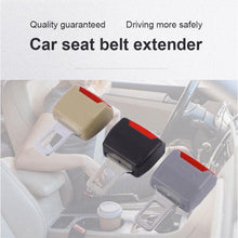Load image into Gallery viewer, 2 PCS RS-01 Universal Car Seat Belt Extension Buckle, Black