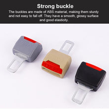 Load image into Gallery viewer, 2 PCS RS-01 Universal Car Seat Belt Extension Buckle, Black