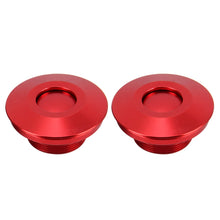 Load image into Gallery viewer, 2 PCS Racing Car Cover Lock Aluminum Alloy Car Modification Oil Cap Modified Engine Cover Lock Racing Front Cover Lock