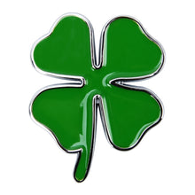 Load image into Gallery viewer, Four Leaf Clover Herb Luck Symbol Badge Emblem Labeling Sticker Styling Car Dashboard  Decoration, Size: 7.5*6cm, Size: 7.5x6cm