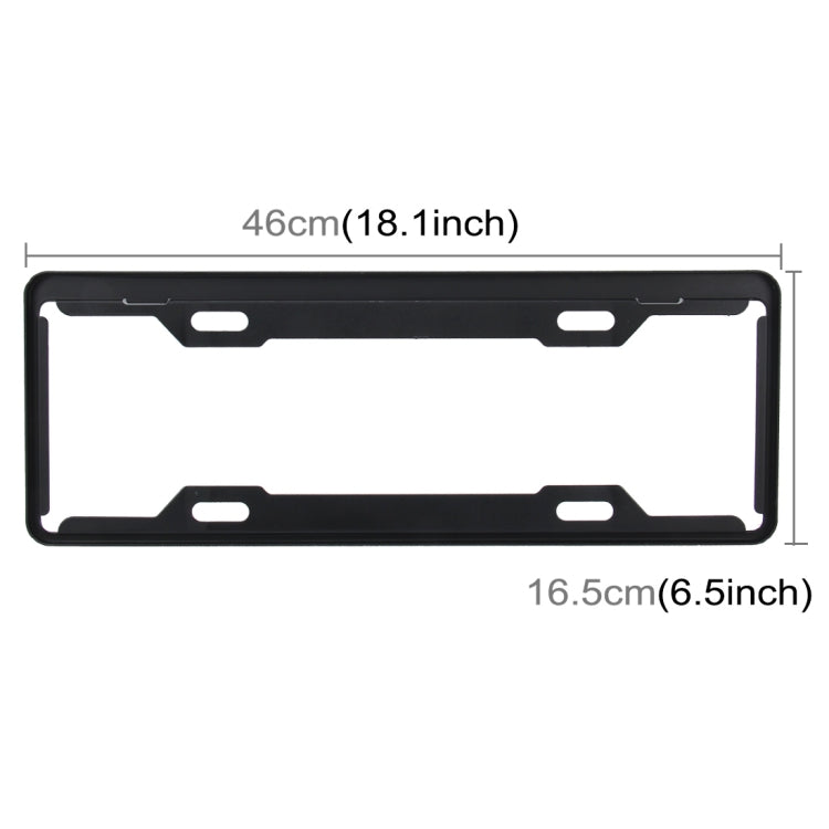 2 PCS Carbon Lead License Plate Frame Simple and Beautiful Car License Plate Frame Holder Universal License Plate Holder, Carbon Lead License Plate Frame