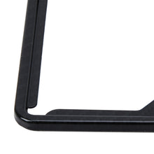 Load image into Gallery viewer, 2 PCS Carbon Lead License Plate Frame Simple and Beautiful Car License Plate Frame Holder Universal License Plate Holder, Carbon Lead License Plate Frame