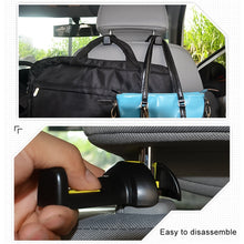 Load image into Gallery viewer, 3R-2112 2 PCS Car Seat Back Convenient Hooks Bags Hanger Holder, Random Color Delivery, 3R-2112