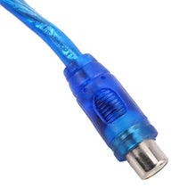 Load image into Gallery viewer, Car AV Audio Video 1 Female to 2 Male Aluminum Extension Cable Wiring Harness, Cable Length: 26cm, 1 Female to 2 Male