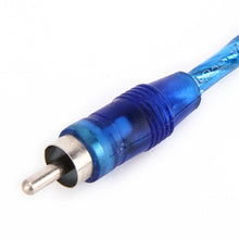 Load image into Gallery viewer, Car AV Audio Video 2 Female to 1 Male Aluminum Extension Cable Wiring Harness, Cable Length: 26cm, 2 Female to1 Male