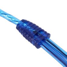 Load image into Gallery viewer, Car AV Audio Video 2 Female to 1 Male Aluminum Extension Cable Wiring Harness, Cable Length: 26cm, 2 Female to1 Male