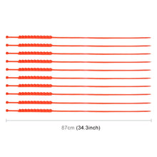 Load image into Gallery viewer, 10 PCS Car Tire Emergency Single Grid Anti-skid Chains Tyre Anti-slip Chains, Single Grid