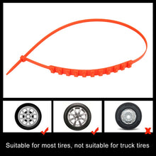 Load image into Gallery viewer, 10 PCS Car Tire Emergency Single Grid Anti-skid Chains Tyre Anti-slip Chains, Single Grid