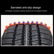 Load image into Gallery viewer, Car Tire Emergency Double Grid Anti-skid Chains Tyre Anti-slip Chains, Double Grid