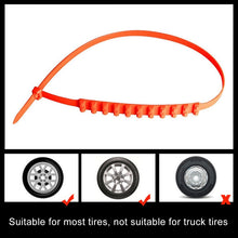 Load image into Gallery viewer, Car Tire Emergency Double Grid Anti-skid Chains Tyre Anti-slip Chains, Double Grid