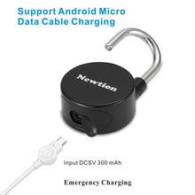 Load image into Gallery viewer, Waterproof Intelligent Bluetooth Fingerprint Padlock Remote Unlocking for iOS / Android, Fingerprint and Remote Padlock(Black), Fingerprint and Remote Padlock(Blue), Fingerprint and Remote Padlock(Silver)