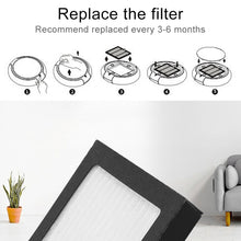 Load image into Gallery viewer, CARZOR Z1 2W USB Car Air Purifier Negative Ions Air Cleaner, (Black), (White)