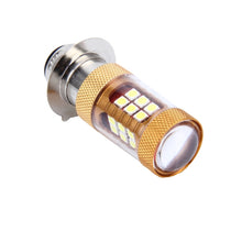 Load image into Gallery viewer, H6M/P15D 15W 1300 LM 6500K Motorcycle Headlight with 28 SMD-3030-LED Lamps, DC 12V, 15W 1300LM