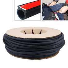 Load image into Gallery viewer, Big D-shaped Car Noise Reduction Sealing Strip with Sticker, Length: 100m, Length: 100m Big D-shaped