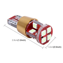 Load image into Gallery viewer, 2 PCS T10 3W Constant Current Car Clearance Light with 12 SMD-3030 Lamps, DC 9-18V, 12 SMD-3030 Lamps