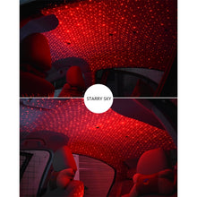 Load image into Gallery viewer, 5V Roof Ceiling Decoration Red Light Star Night Lights Starry Sky Atmosphere Lamp Projector with Remote Control, Starry Sky/Remote Control