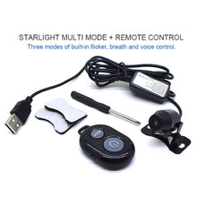Load image into Gallery viewer, 5V Roof Ceiling Decoration Red Light Star Night Lights Starry Sky Atmosphere Lamp Projector with Remote Control, Starry Sky/Remote Control