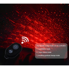 Load image into Gallery viewer, 5V Roof Ceiling Decoration Red Light Star Night Lights Starry Sky Atmosphere Lamp Projector with Remote Control, Starry Sky/Remote Control