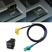Load image into Gallery viewer, Car Navigation RCD510+310+ USB Adapter Switch Plug + Wiring Hardness for Volkswagen Golf 6 / Scirocco / Sagitar / New Bora NAV231/268MF, For Golf 6 / Scirocco