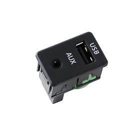 2 in 1 Car AUX & USB Adapter Switch Socket for Volkswagen Scirocco / New MAGOTAN / Touran / POLO, For Scirocco / New MAGOTAN