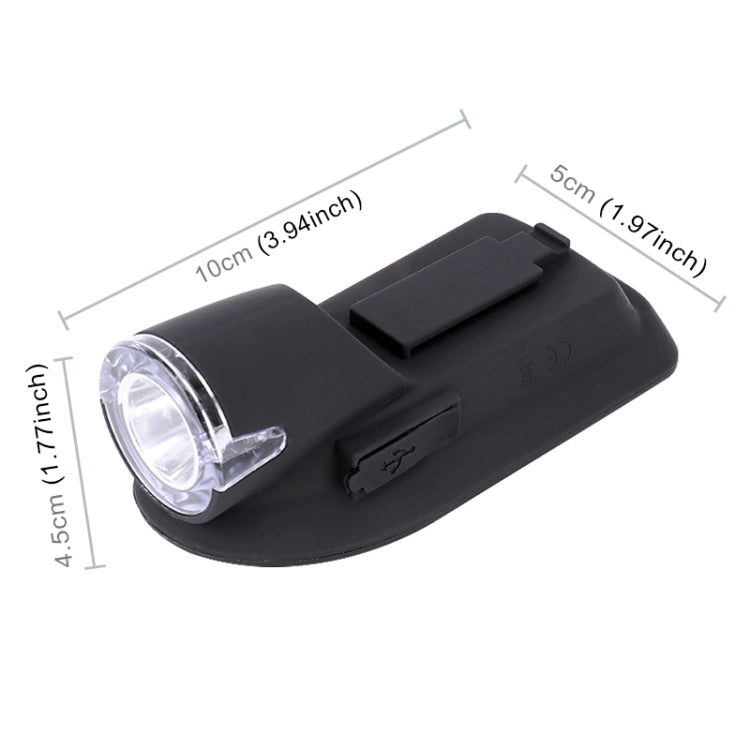 3W 240LM USB Solar Energy Motorcycle / Bicycle Front Light, Front Light Black, Front Light White