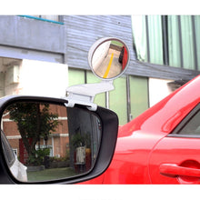 Load image into Gallery viewer, 3R-095 Auxiliary Rear View Mirror Car Adjustable Blind Spot Mirror Wide Angle Auxiliary Rear View Side Mirror for Right Mirror, 3R-095 (White), 3R-095