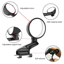 Load image into Gallery viewer, 3R-095 Auxiliary Rear View Mirror Car Adjustable Blind Spot Mirror Wide Angle Auxiliary Rear View Side Mirror for Right Mirror, 3R-095 (White), 3R-095