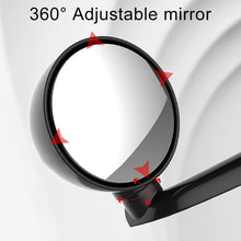 Load image into Gallery viewer, 3R-095 Auxiliary Rear View Mirror Car Adjustable Blind Spot Mirror Wide Angle Auxiliary Rear View Side Mirror for Right Mirror, 3R-095 (White), 3R-095