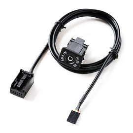 AUX Interface + Wiring Hardness for BMW MINI ONE COOPER E39 E53 X5Z4 E85 E86 X3 E83, Cable Length: 1.5m, BMW E39 / E53