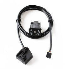 Load image into Gallery viewer, AUX Adapter Switch Plug + Wiring Hardness for Volkswagen Audi MFD2 RNS2 / Ford, Cable Length: 1.5m, For  Volkswagen / Audi / Ford