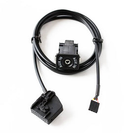 AUX Adapter Switch Plug + Wiring Hardness for Volkswagen Audi MFD2 RNS2 / Ford, Cable Length: 1.5m, For  Volkswagen / Audi / Ford
