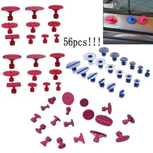 Load image into Gallery viewer, 56 in 1 Auto PDR Plastic Ding Glue Tabs Paintless Dent Removal Car Repair Tools Kits Glue Puller Sets Tabs PDR Tools, 56 in 1