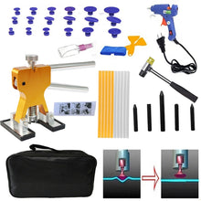 Load image into Gallery viewer, 40 in 1 Auto Car Metal PDR Dent Lifter-Glue Puller Tab Hail Removal Paintless Car Dent Repair Tools Kit, with 20W Glue Gun, US Plug or EU Plug, 40 in 1
