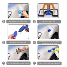 Load image into Gallery viewer, 45 in 1 Auto Car Metal PDR Dent Lifter-Glue Puller Tab Hail Removal Paintless Car Dent Repair Tools Kit, with 20W Glue Gun, US Plug or EU Plug, 45 in 1