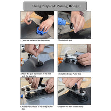 Load image into Gallery viewer, 57 in 1 Auto Car Metal PDR Dent Lifter-Glue Puller Tab Hail Removal Paintless Car Dent Repair Tools Kit, with 20W Glue Gun, US Plug or EU Plug, 57 in 1