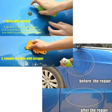 Load image into Gallery viewer, 32 in 1 Auto Car Metal PDR Dent Lifter-Glue Puller Tab Hail Removal Paintless Car Dent Repair Tools Kit, with 20W Glue Gun, US Plug or EU Plug, 32 in 1 T-Bar