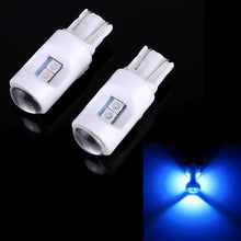 Load image into Gallery viewer, 2 PCS T10 / W5W / 194 DC 12V 1.2W 6LEDs SMD-3030 Car Reading Lamp Clearance Light, with Projector Lens Light