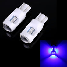 Load image into Gallery viewer, 2 PCS T10 / W5W / 194 DC 12V 1.2W 6LEDs SMD-3030 Car Reading Lamp Clearance Light, with Projector Lens Light