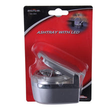 Load image into Gallery viewer, SHUNWEI SD-1201 Mini Portable Car Ashtray Blue LED Light for Dashboard Cigar Cigarette, SD-1201