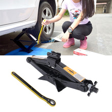 Load image into Gallery viewer, Upright ST-103D Heavy Duty Stabilizer Scissor Jack with Handle Lift Levelers 2000 Pound (1 Ton) Capacity Each - 10 to 35 CM Range, 1T Jack with Handle