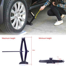 Load image into Gallery viewer, Upright ST-103D Heavy Duty Stabilizer Scissor Jack with Handle Lift Levelers 2000 Pound (1 Ton) Capacity Each - 10 to 35 CM Range, 1T Jack with Handle